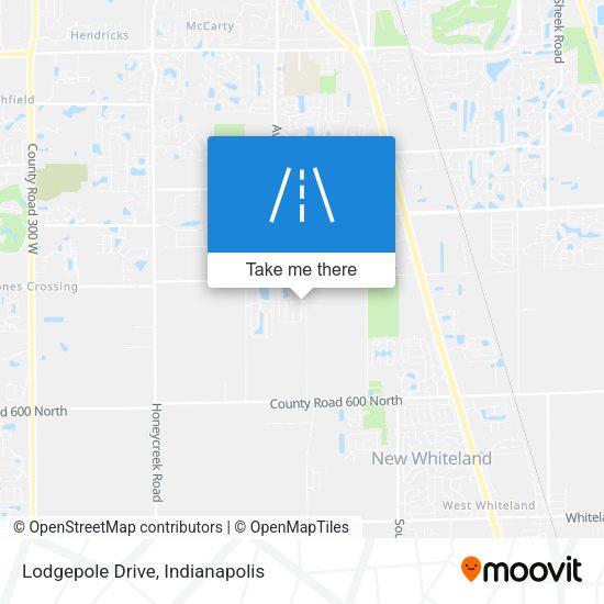 Lodgepole Drive map