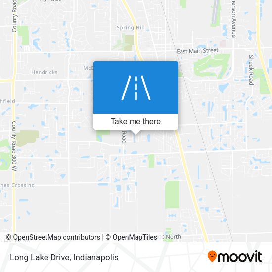 Long Lake Drive map