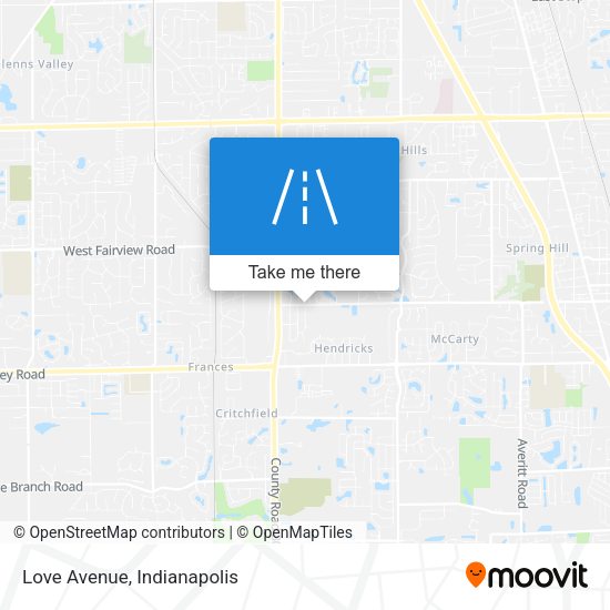 Mapa de Love Avenue