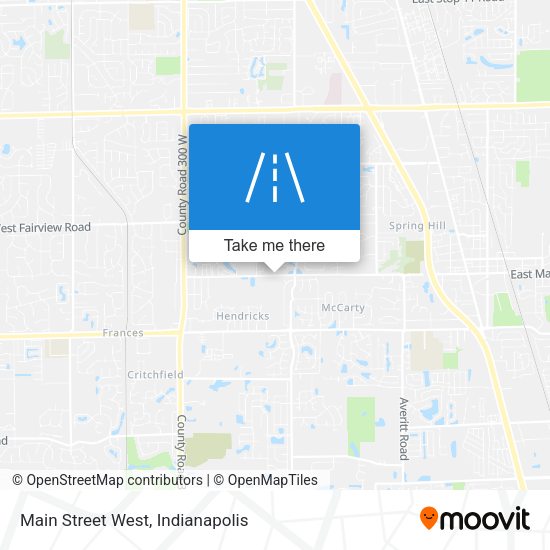 Mapa de Main Street West