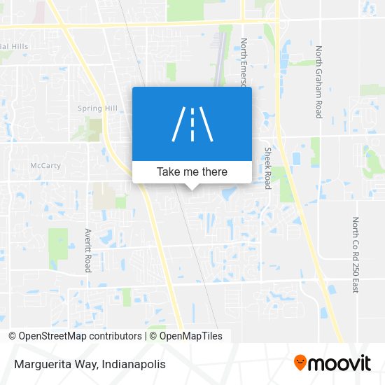 Marguerita Way map