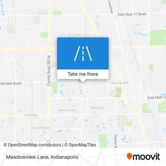 Mapa de Meadowview Lane