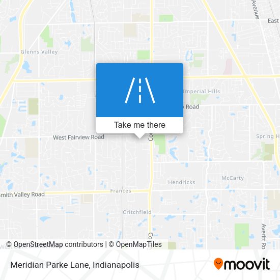 Mapa de Meridian Parke Lane
