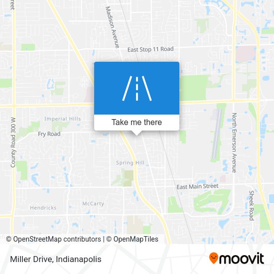 Mapa de Miller Drive