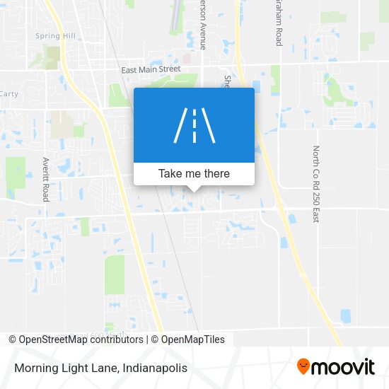 Mapa de Morning Light Lane