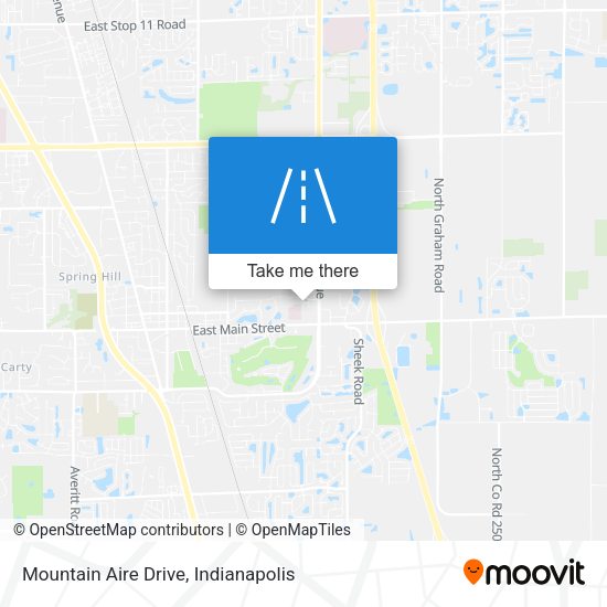 Mapa de Mountain Aire Drive