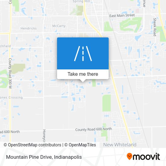Mapa de Mountain Pine Drive