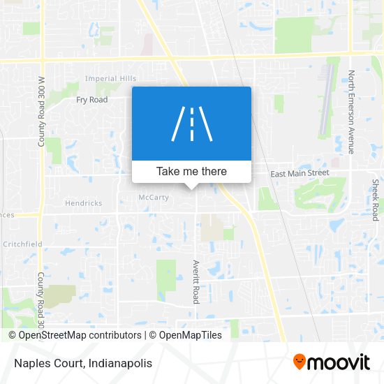 Mapa de Naples Court