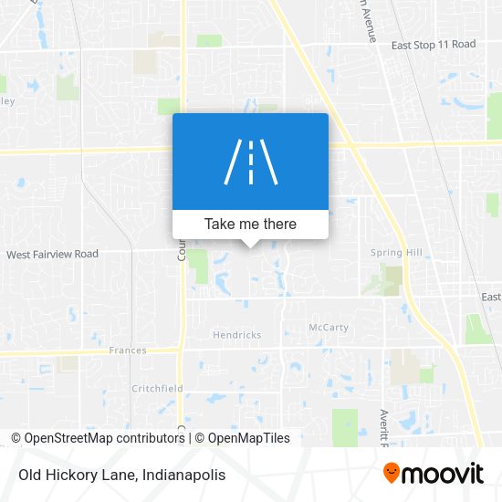 Mapa de Old Hickory Lane