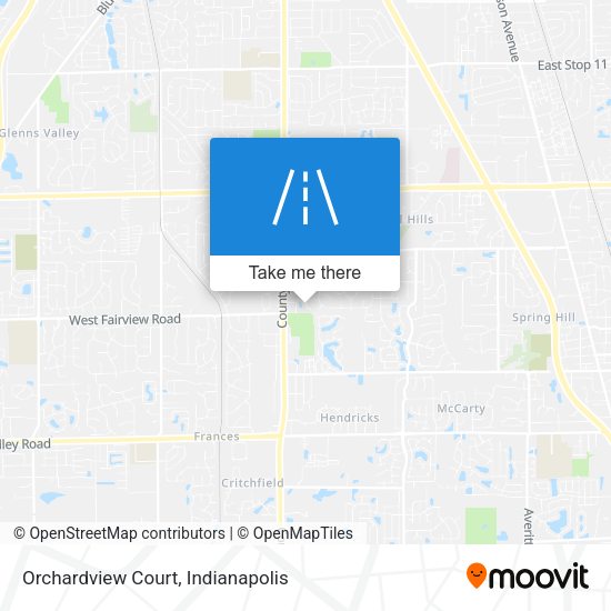 Mapa de Orchardview Court