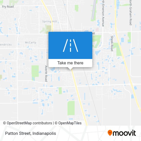 Mapa de Patton Street