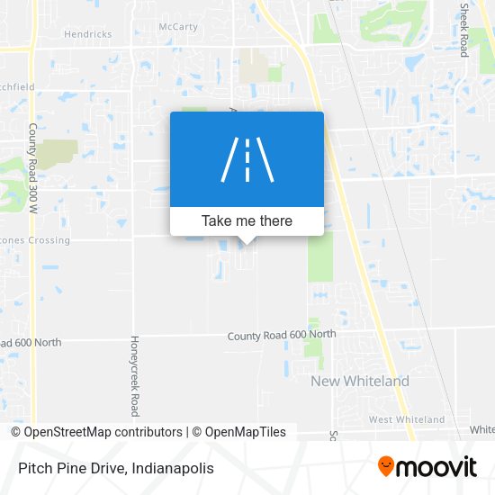 Pitch Pine Drive map