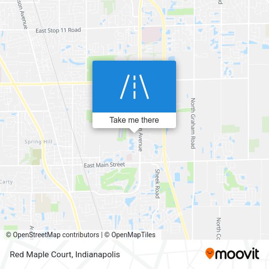 Mapa de Red Maple Court