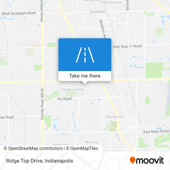 Ridge Top Drive map