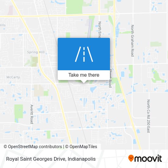 Mapa de Royal Saint Georges Drive