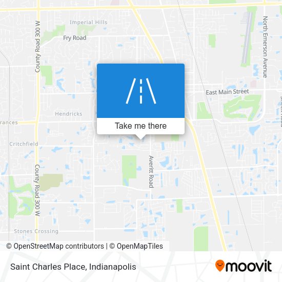 Saint Charles Place map