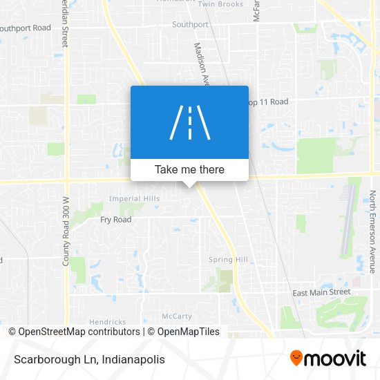 Scarborough Ln map