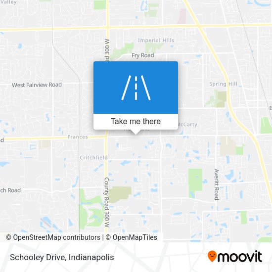 Schooley Drive map