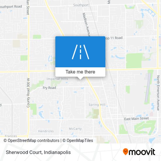 Sherwood Court map