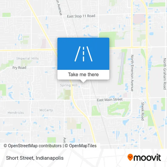 Short Street map