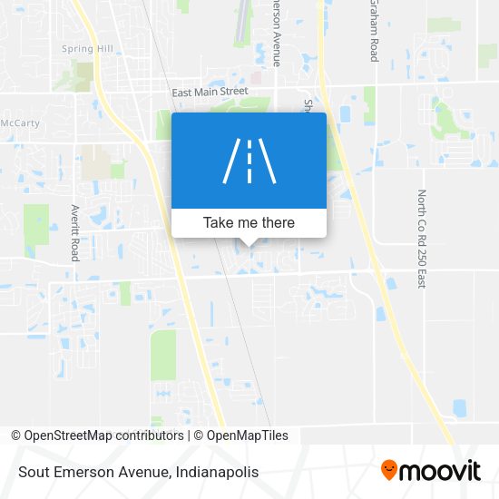 Sout Emerson Avenue map