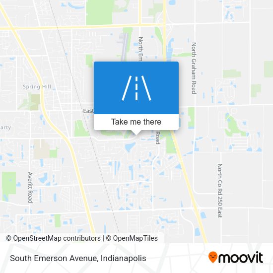 South Emerson Avenue map