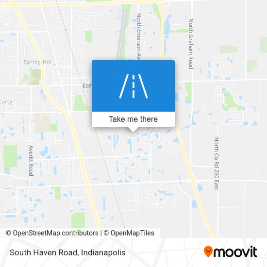 South Haven Road map