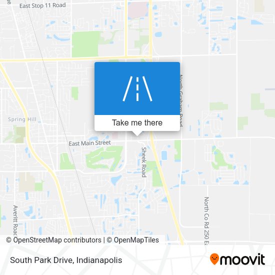 South Park Drive map