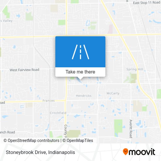Stoneybrook Drive map