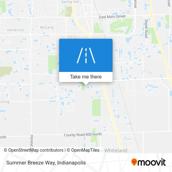 Summer Breeze Way map
