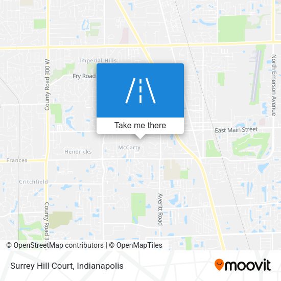 Surrey Hill Court map