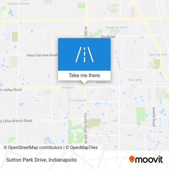 Sutton Park Drive map