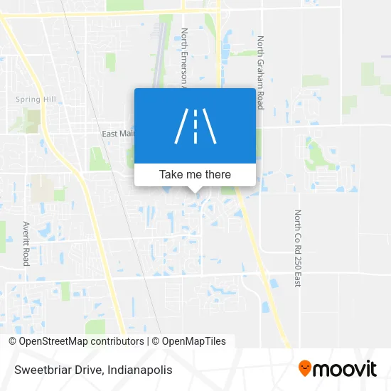 Sweetbriar Drive map