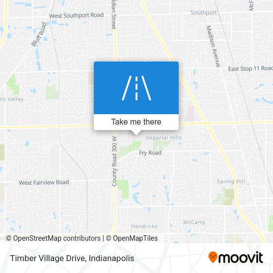 Timber Village Drive map