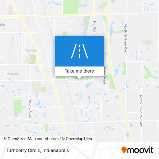 Turnberry Circle map