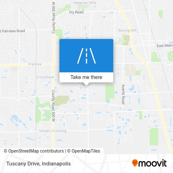 Mapa de Tuscany Drive