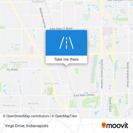 Mapa de Virgil Drive