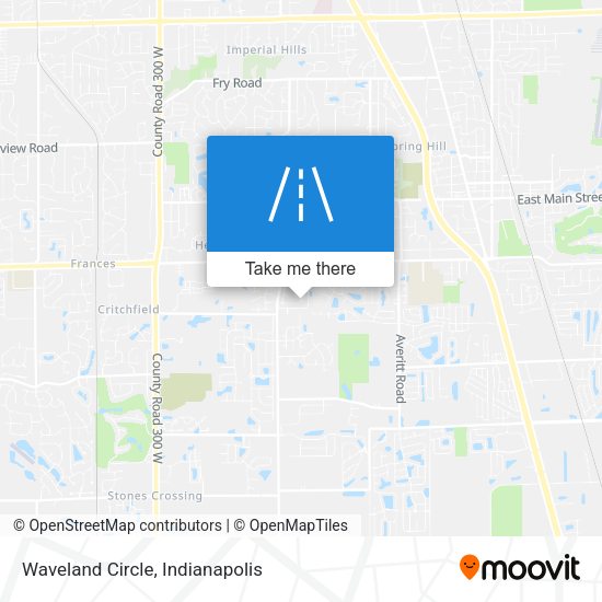 Mapa de Waveland Circle