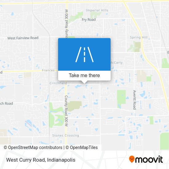 Mapa de West Curry Road