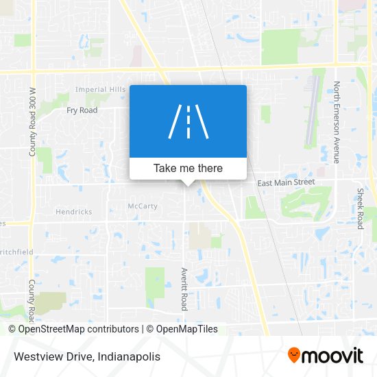 Westview Drive map