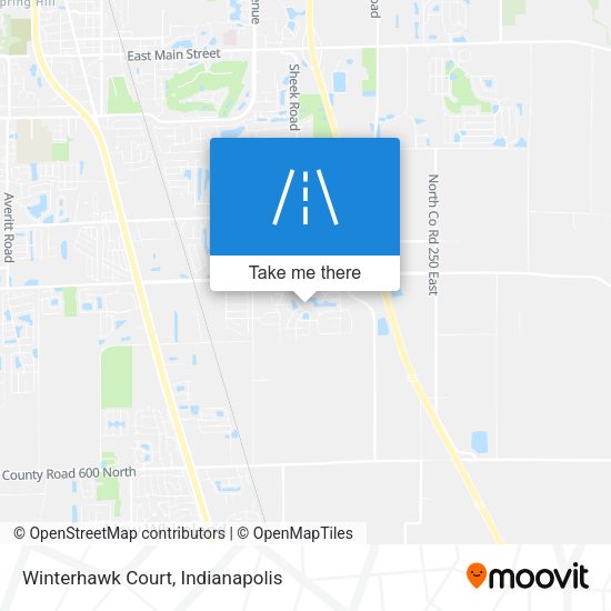 Winterhawk Court map