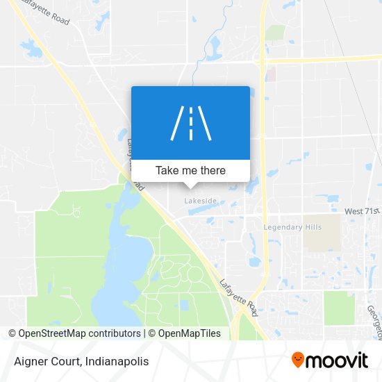 Mapa de Aigner Court