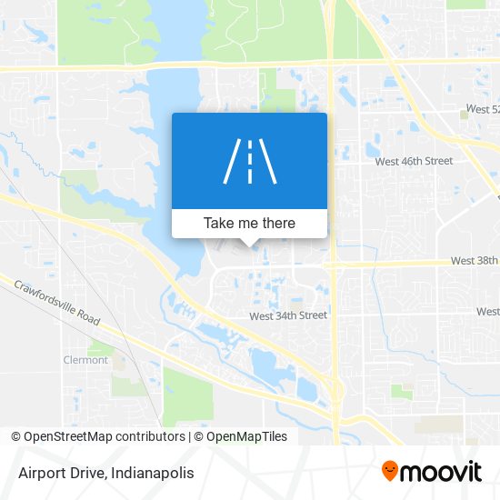 Airport Drive map