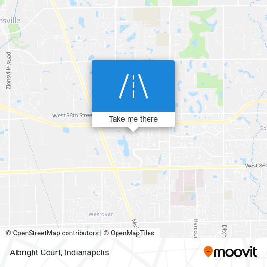 Mapa de Albright Court