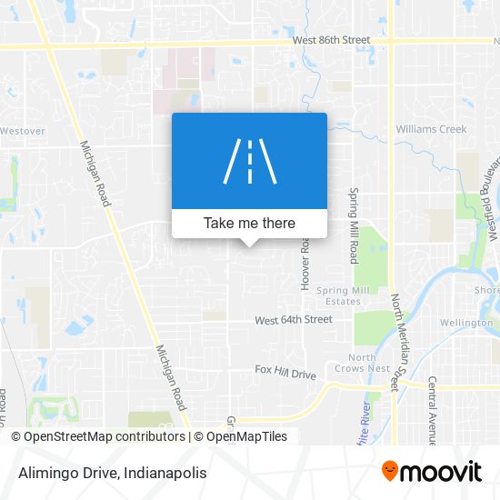 Alimingo Drive map