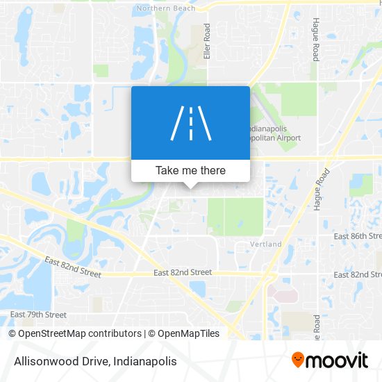 Allisonwood Drive map