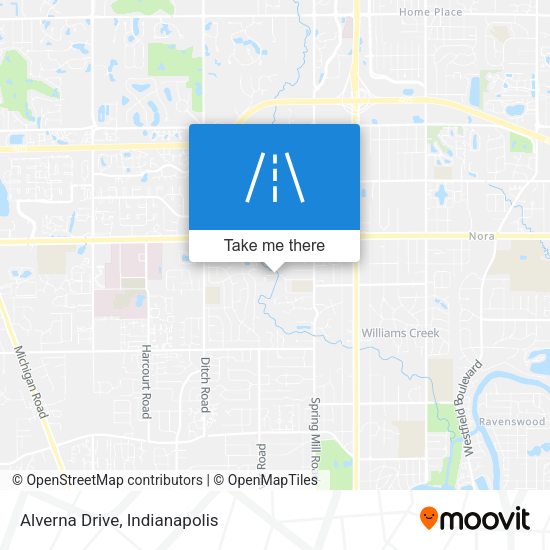 Alverna Drive map