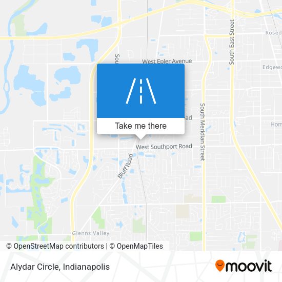 Mapa de Alydar Circle