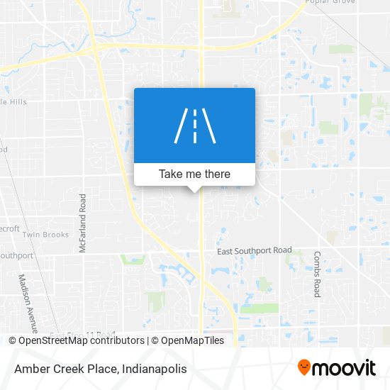 Amber Creek Place map