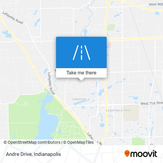 Andre Drive map